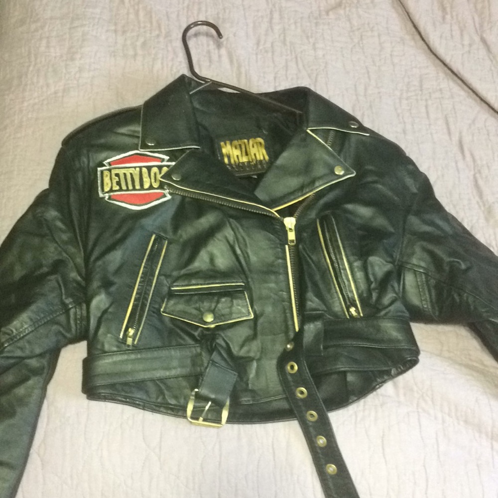 Betty boop leather jacket